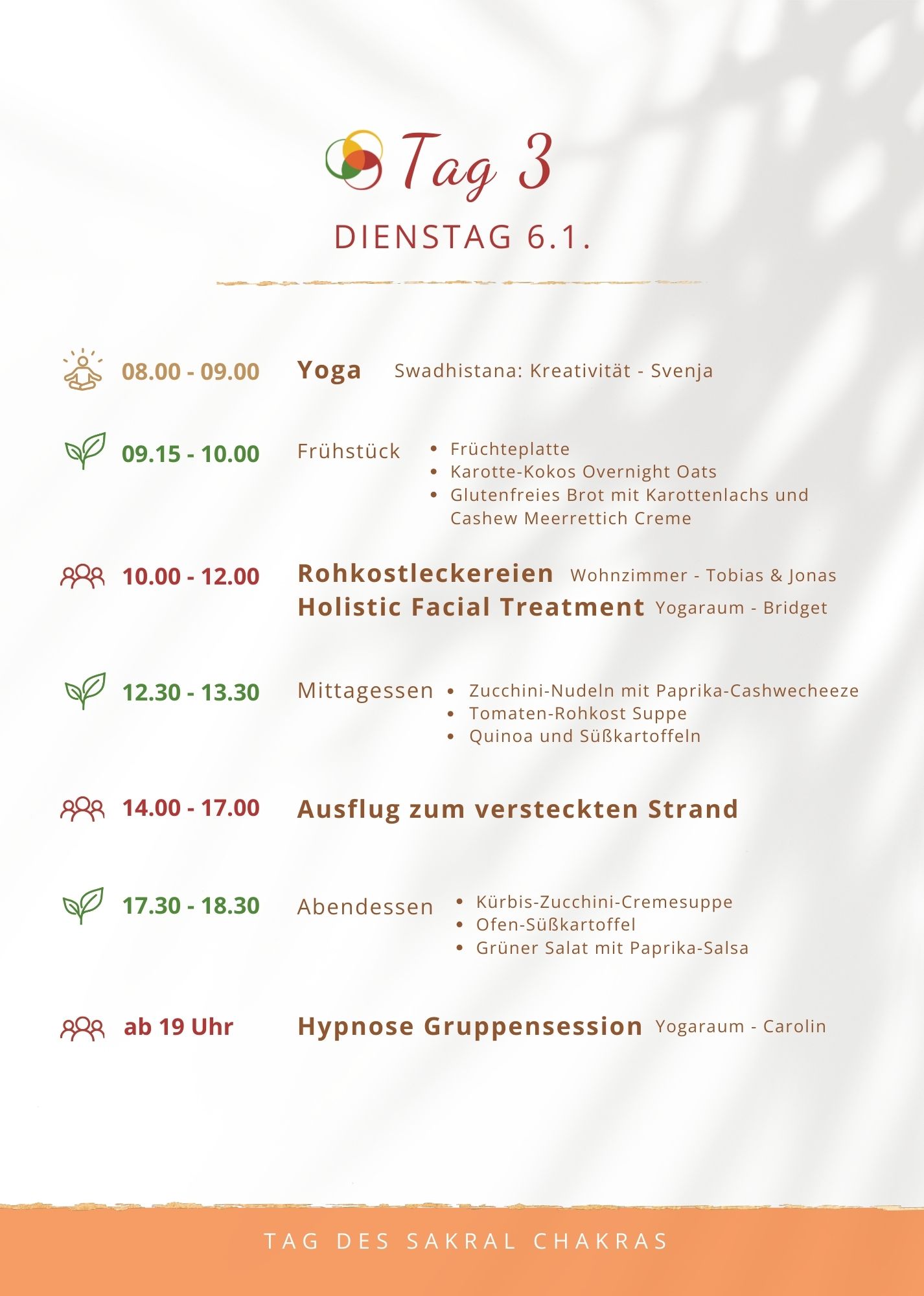 WandelPur Retreat - Programm - Tag 3