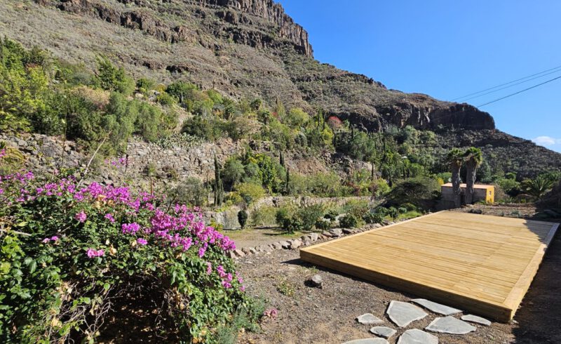 Casa Agama Retreats - WandelPur Retreat - Tobias Steinhaeuser - Yoga platform